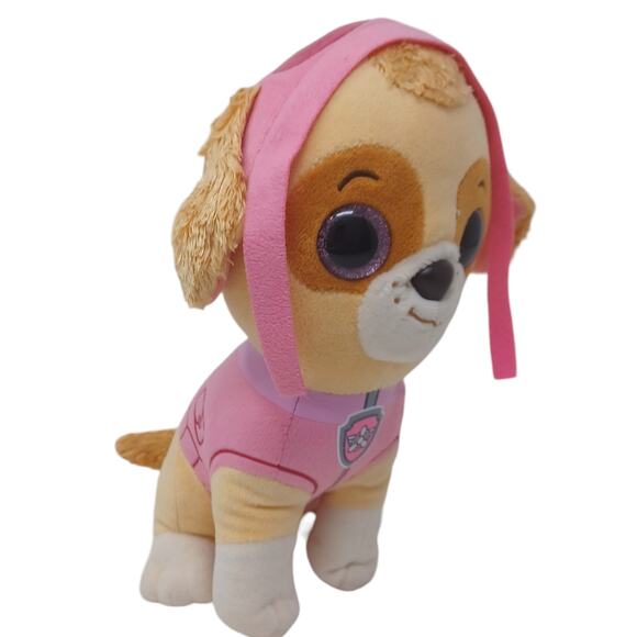 Ty Skye Paw Patrol Cockapoo‎ Helicopter Pilot Beanie Boo Stuffed Animal Plush 9" - Picture 3 of 7